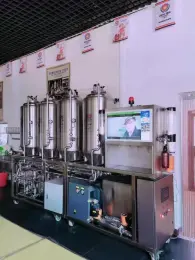 New arrival intelligent LTB 100liter beer fermenting and selling system