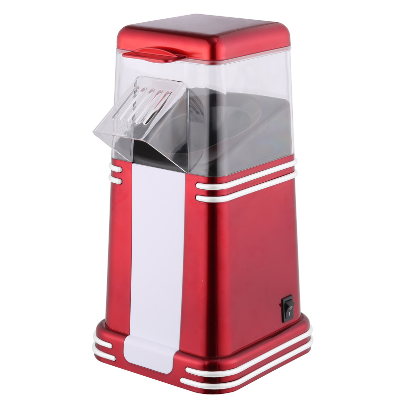 Fast Making Hot Air Popcorn Popper  Mini Popcorn Machine n Maker for Home, Family Christmas Gifts