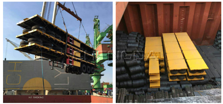 Bulk Cargo Flatbeds shipment