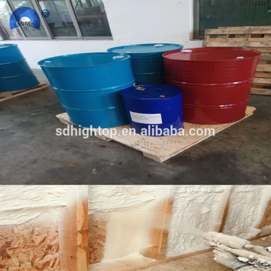 High quality hcfc 141b polyurethane foam resin insulation spray foam