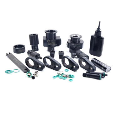 Fuel Injector Disassembly and Measurement Tool Set (12pcs): Comprehensive Kit for Automotive Maintenance and Repair