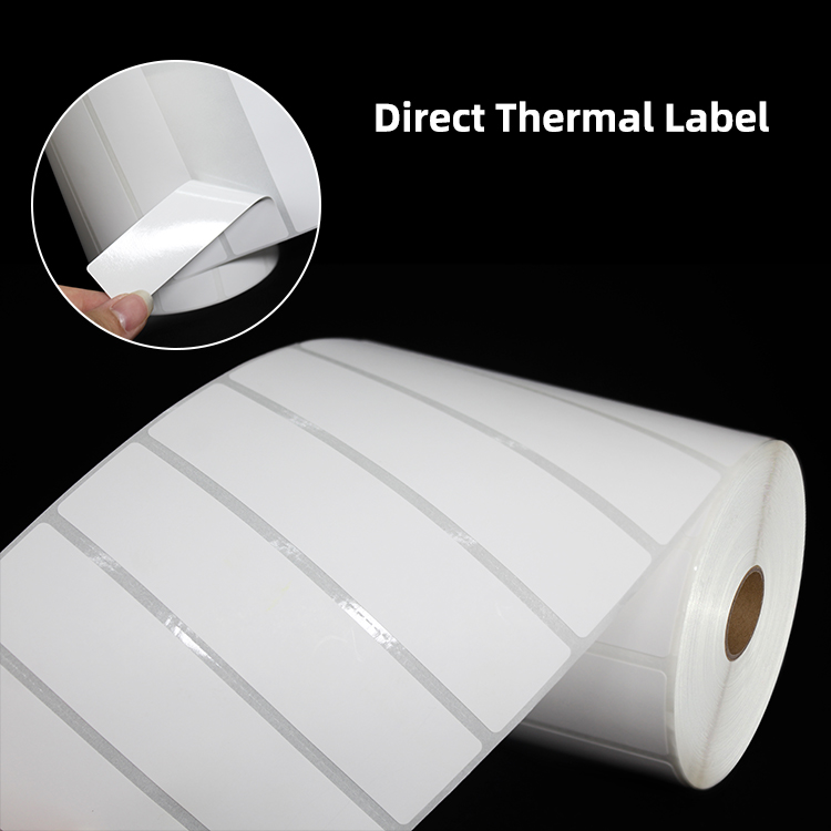 Customize Direct thermal label roll 102*25mm