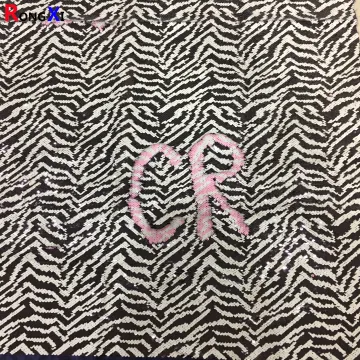 5mm reversible Black and White Sequin Fabric
