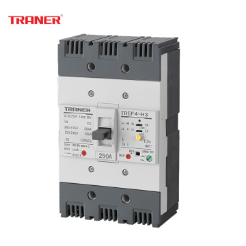 พิมพ์ RCBO TREF2 Series 4P 125A Case Circuit Breaker