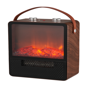 1500W 850W 3D Portable Free Standing Bedroom Space Heating Stove Heater Electric Fire Place Fireplace with Thermostat Control