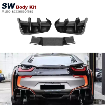 Carbon Fiber Electric Berserker Style Rear Diffuser for BMW i8 2014-2019