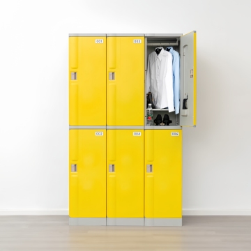 Nhà sản xuất Trung Quốc Bể bơi nhựa tủ khóa băng đeo tay cho địa điểm công cộng và nhà máy thực phẩm
