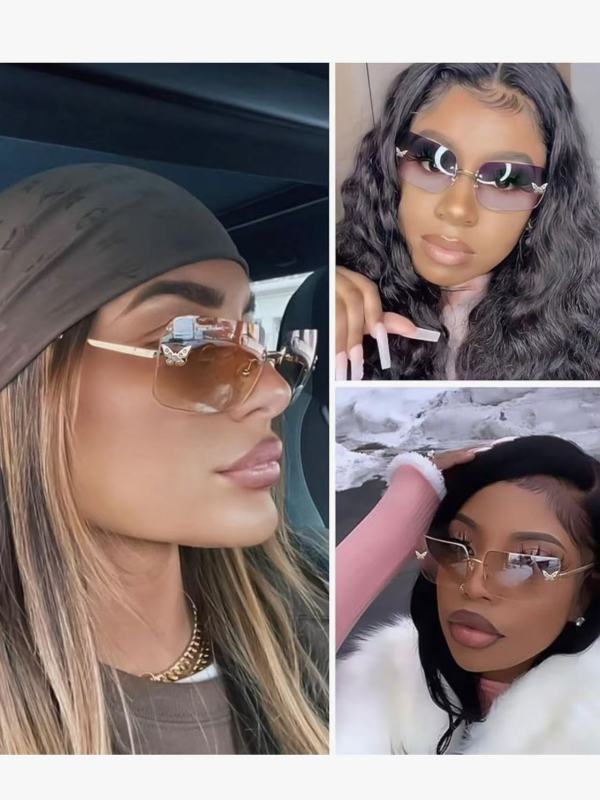 Stylish Frameless Glasses for Fashion Lovers