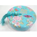 Blue Colour Candy Tin Box