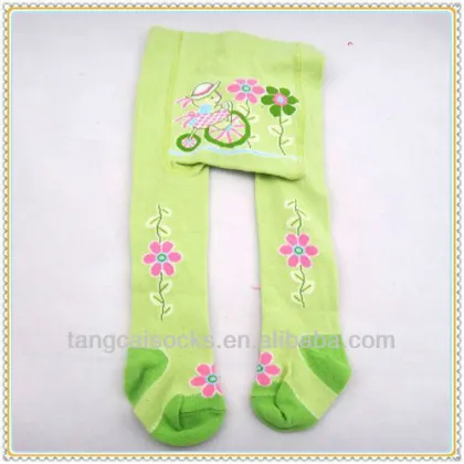 Beautiful Cotton Cartoon Patterned Pantyhose Tight For Babies Toddler