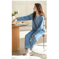 Outdoor Home Wear Set Sea Island velvet pajamas lady Manufactory