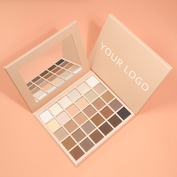 High-Quality Multichrome Eyeshadow: 30 Colors Including Pink and Nude Mattes