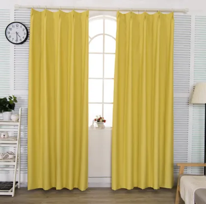 Merchant Wholesale Solid Color Blackout Curtains