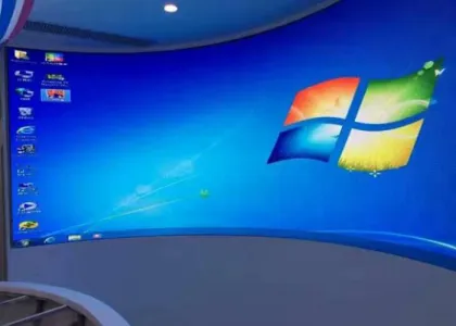 High Resolution Indoor Curved LED Display