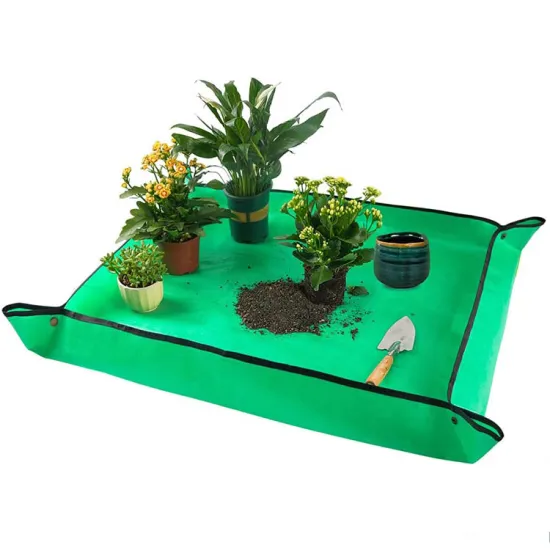 Green Large Reusable Repotting Mat for Indoor Plants: Perfect Gardening Gift for Women and Men, Essential Tool for Garden Bonsai Care