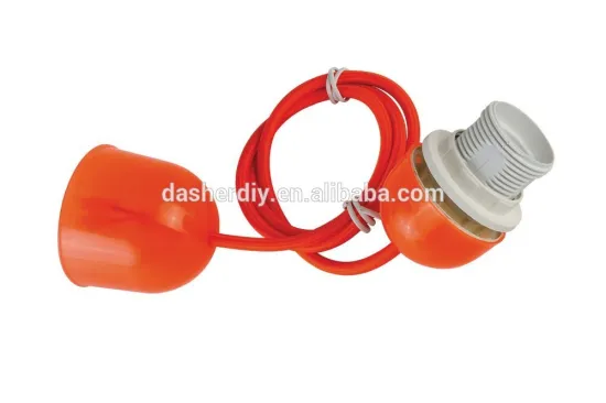 New desgin plastic chandelier lamp with edison bulb