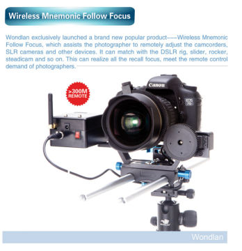 Wondlan Wireless Remote Camera Follow Focus 1
