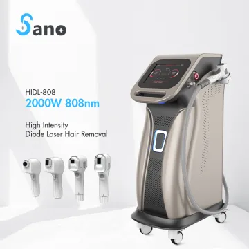 Laser Ice Diode Sano Triple Wavelength Diode Laser Hair Removal Machine