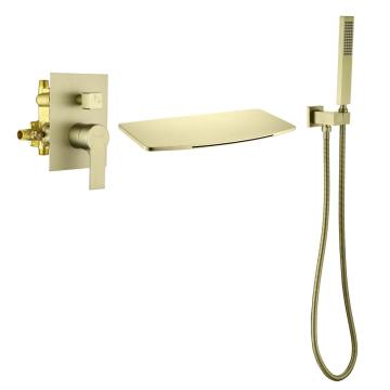 SHAMANDA Waterfall Bathtub Faucet Set