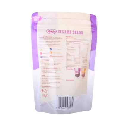 Clear laminated material european bulk flax seed bag