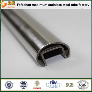 Noncorrosion pipes stainless steel 316 square slottes tubing