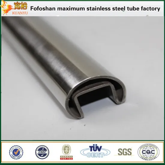 Noncorrosion pipes stainless steel 316 square slottes tubing