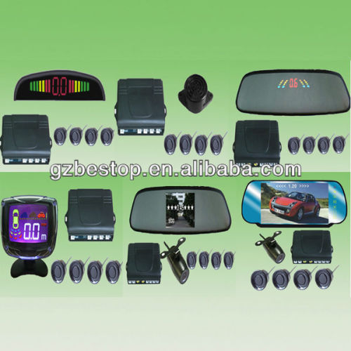 Car Parking Sensors System With Buzzer,car Reverse Parking Sensor