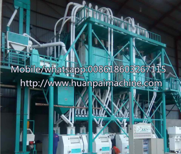 Maize flour mill machine corn grain mill plant with factory price