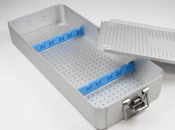 Reusable aluminum Surgical Stainless Steel Sterilization box