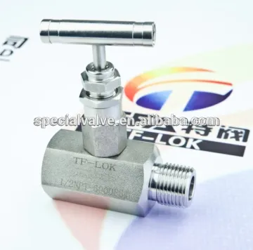 stainless steel high pressure male&female thread needle valve