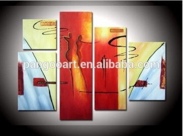 Fashion acrylic Painting Colorful Abstract oil Painting
