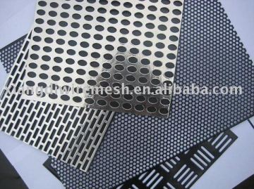 Perforated plate net