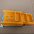 Elevator cable clamp flat cable gripper