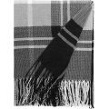 Plaid Polyester Throw Blanket Soft Cozy Woven Blanket