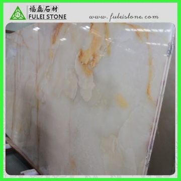 New Snow White Onyx Slab