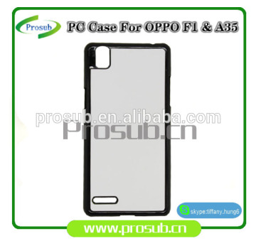 2d sublimation PC plastic blank smartphone case cover for Prosub-OPPO F1 & A35