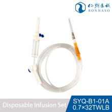 Kit de infusión desechable de grado médico