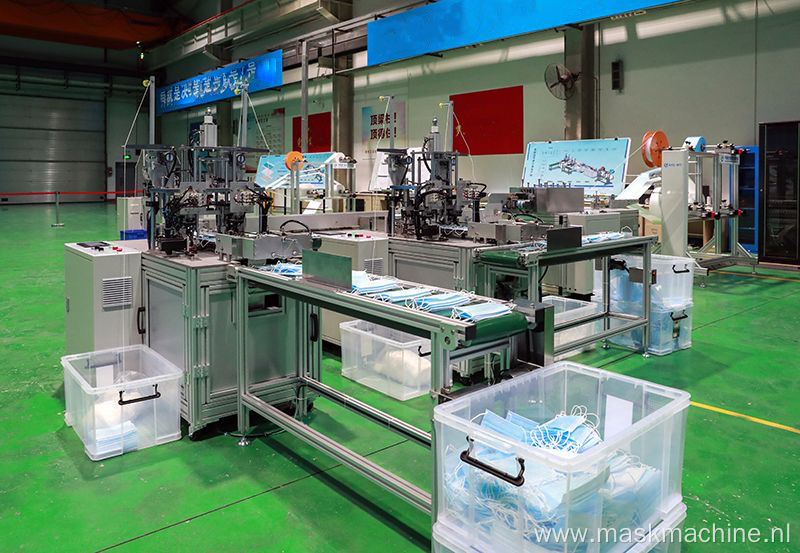 fully automatic disposable n95 surgical face mask machine automatic mask manufacturing machine