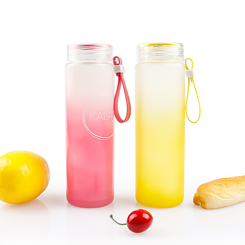 400ml Glass Water Bottle