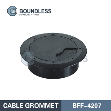สายเคเบิลเดสก์ท็อปคอมพิวเตอร์พลาสติก 60 มม. Grommet