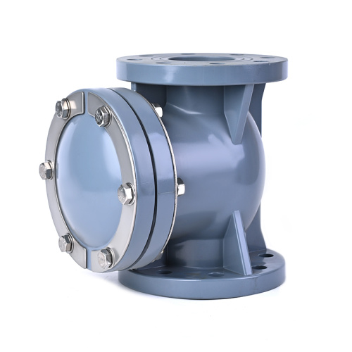 صمام فحص دوار CPVC DIN DN25 إلى DN300