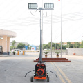 5m Most popular handlifting trailer type LED light tower