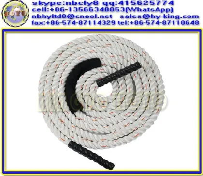 Polyester undulation ropes , workout battle ropes , heavy battle ropes for sale