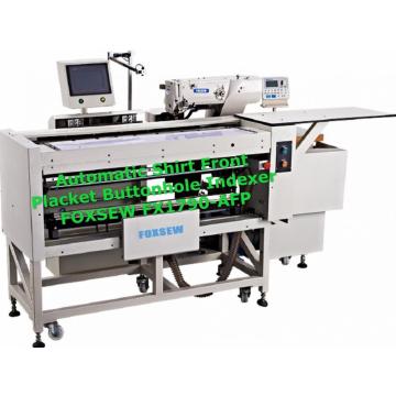 Unité de couture boutonnière à patte de boutonnage automatique