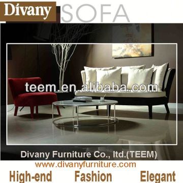 Modern golden sofa