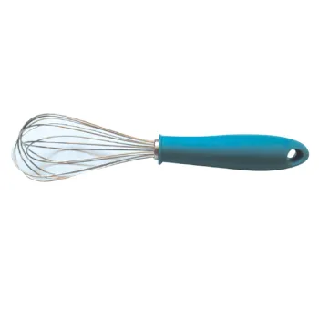 Stainless Steel Egg Whisk with Plastic Handle