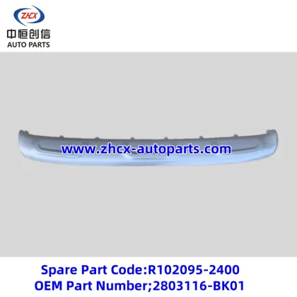 Front bumper lower decorative for changan Honor S