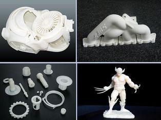 White Plastic High Quality 3d Printing Service SLA Rapid Pr