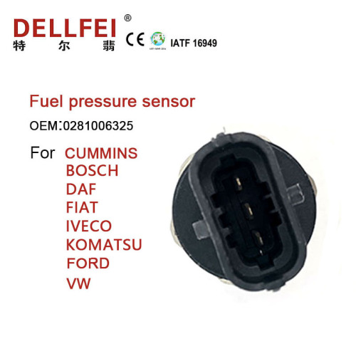 Transductor del sensor de presión de combustible 0281006325 para 4VBE34RW3 DAF