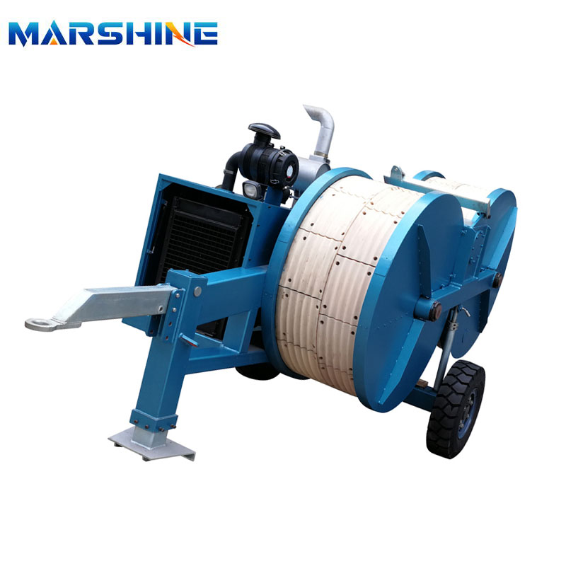 70KN Hydraulic Cable Tension Tensor Cording Stringing Equipment